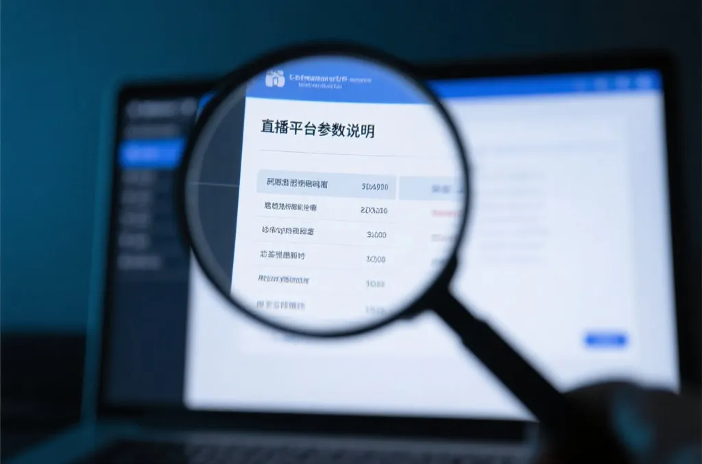 客厅大屏电视播放足球直播,旁边摆放会员套餐和技术参数说明